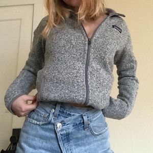 Grey Knit Patagonia Sweater